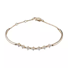 Браслет из красного золота с бриллиантами э0201бр06166000