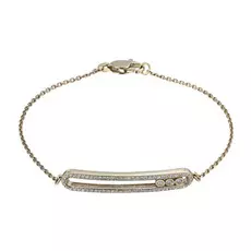 Браслет из красного золота с бриллиантами э0201бр06184100