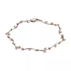 Браслет из красного золота с бриллиантами э02бр031862