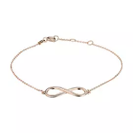 Браслет из красного золота с бриллиантом э0201бр02188800