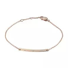 Браслет из красного золота с бриллиантом э0201бр03184300