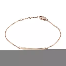 Браслет из красного золота с бриллиантом э0201бр03184300