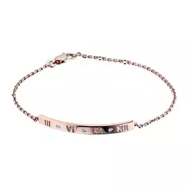 Браслет из красного золота с бриллиантами э0201бр05181900