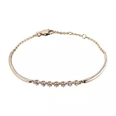 Браслет из красного золота с бриллиантом э0201бр08152800