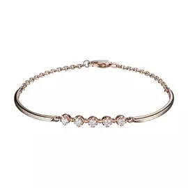 Браслет из красного золота с бриллиантами э0201бр08166800