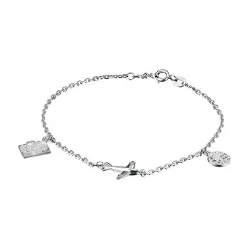 Браслет из серебра с бриллиантами э0601бр04202971