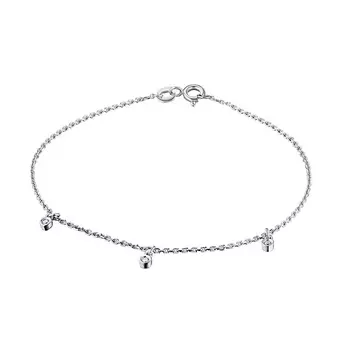 Браслет из серебра с бриллиантами э0601бр05180300