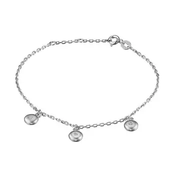 Браслет из серебра с бриллиантами э1701бр12154100