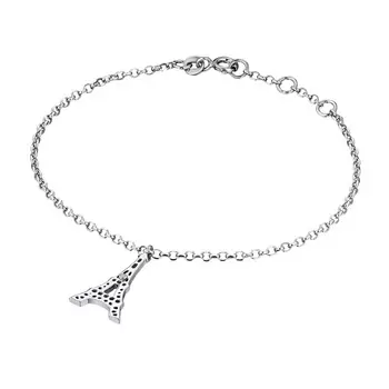 Браслет из серебра с бриллиантом э0601бр01182400