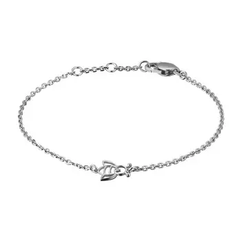 Браслет из серебра с бриллиантом э0601бр04201109