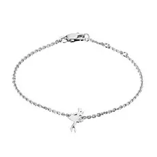 Браслет из серебра с бриллиантом э0601бр04202432