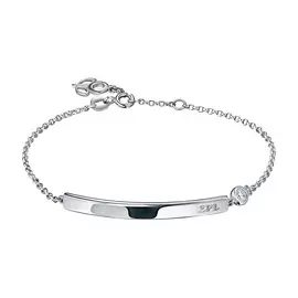 Браслет из серебра с бриллиантом э0601бр05181800