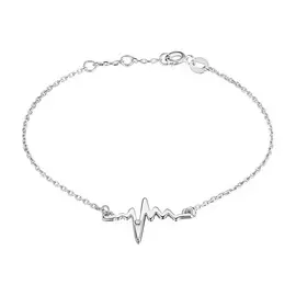 Браслет из серебра с бриллиантом э0601бр07191020