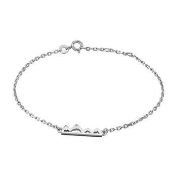 Браслет из серебра с бриллиантом э0601бр07191060