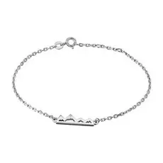 Браслет из серебра с бриллиантом э0601бр07191060