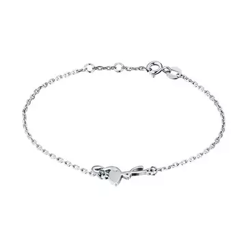 Браслет из серебра с бриллиантом э0601бр07191100