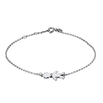 Браслет из серебра с бриллиантом э0601бр11174500