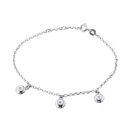 Браслет из серебра с бриллиантом э0601бр12154100