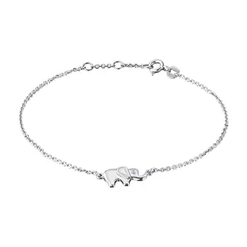 Браслет из серебра с бриллиантом э0601бр12211005