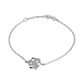 Браслет из серебра с бриллиантом э06бр071848