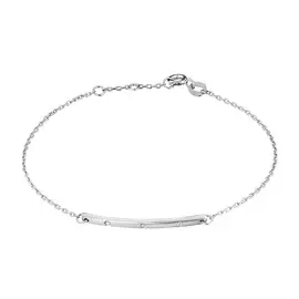 Браслет из серебра с бриллиантом э1701бр03184300