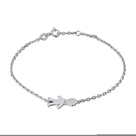 Браслет из серебра с бриллиантом э1701бр11174500