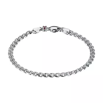 Браслет из серебра с гранатом э0606бр07220452