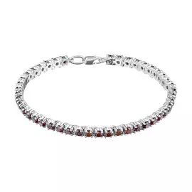 Браслет из серебра с гранатом э0606бр11200407