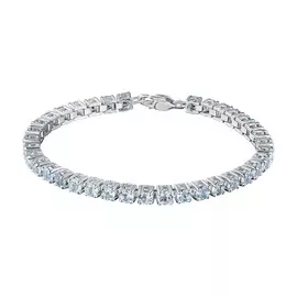 Браслет из серебра с топазом э0609бр09200457