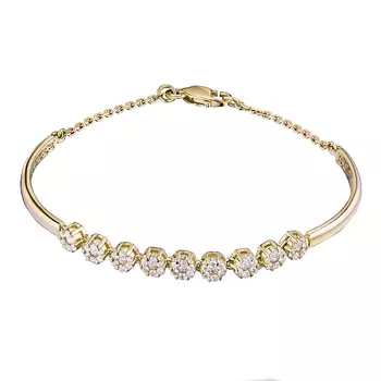 Браслет из желтого золота э0312бр11162600