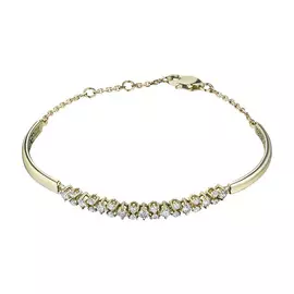 Браслет из желтого золота с бриллиантами э0301бр01172100