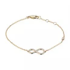 Браслет из желтого золота с бриллиантами э0301бр04201147