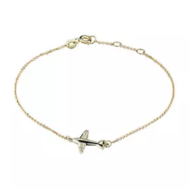 Браслет из желтого золота с бриллиантом э0301бр04202966