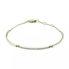 Браслет из желтого золота с бриллиантом э03бр011685