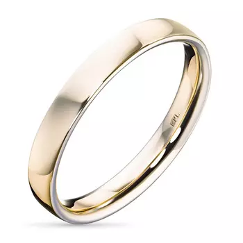 Гладкое кольцо из желтого золота э0300кц01210551