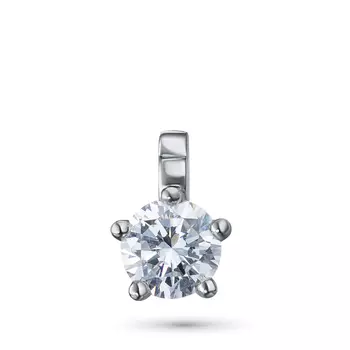 Классическая подвеска из белого золота э4712пд05220201_white