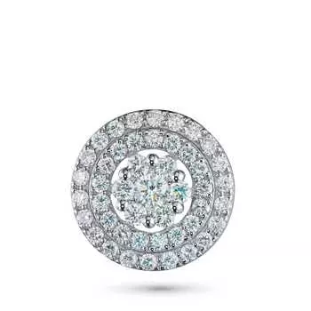 Классическая подвеска из серебра э0612пд05165600_white