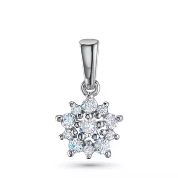 Классическая подвеска из серебра э0612пд10177200_white