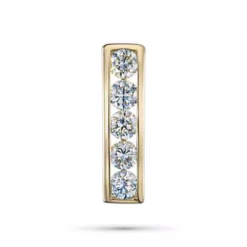 Классическая подвеска из желтого золота э0312пд04220002_white