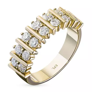 Классическое кольцо из желтого золота э0312кц02159700_white