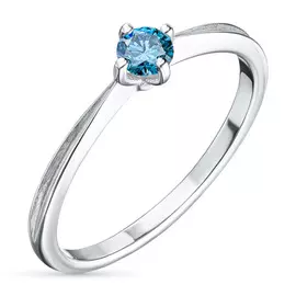 Кольцо из белого золота э0912кц01137300_blue