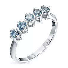 Кольцо из белого золота э0912кц03183700_blue