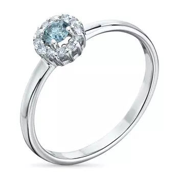 Кольцо из белого золота э0912кц04190100_blue