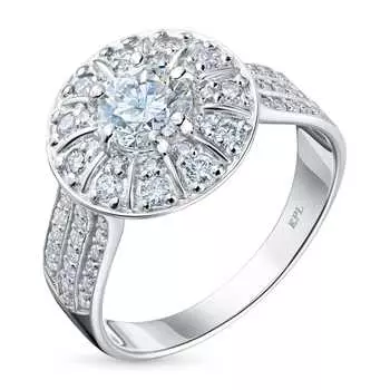 Кольцо из белого золота э0912кц04201484_white