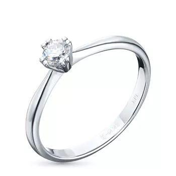 Кольцо из белого золота э0912кц05160200_white