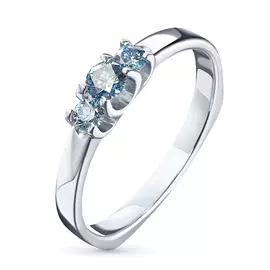 Кольцо из белого золота э0912кц07153600