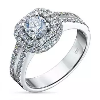 Кольцо из белого золота э0912кц07166700_white