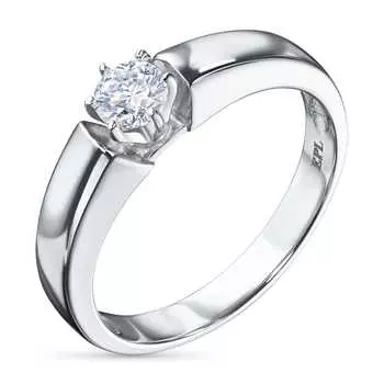 Кольцо из белого золота э0912кц08070700_white