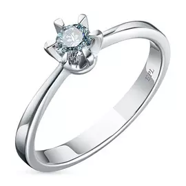 Кольцо из белого золота э0912к_0819067_blue