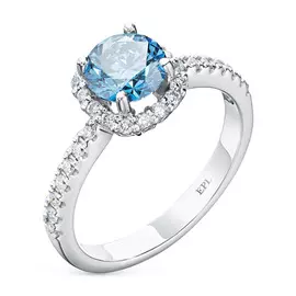 Кольцо из белого золота э0912кц08191300_white